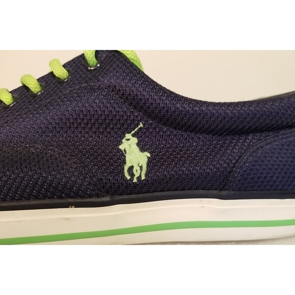 Polo Ralph Lauren Navy Vaughn Casual Sneaker Deck Shoes (0200001087 D16) 11.5D - Picture 5 of 8